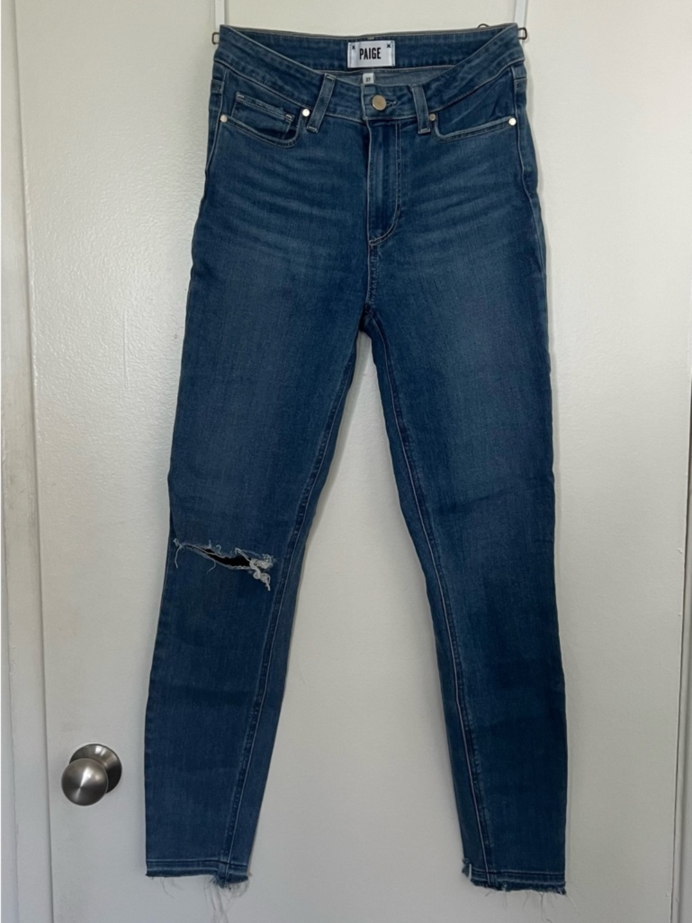 PAIGE Hoxton Ankle Skinny jean